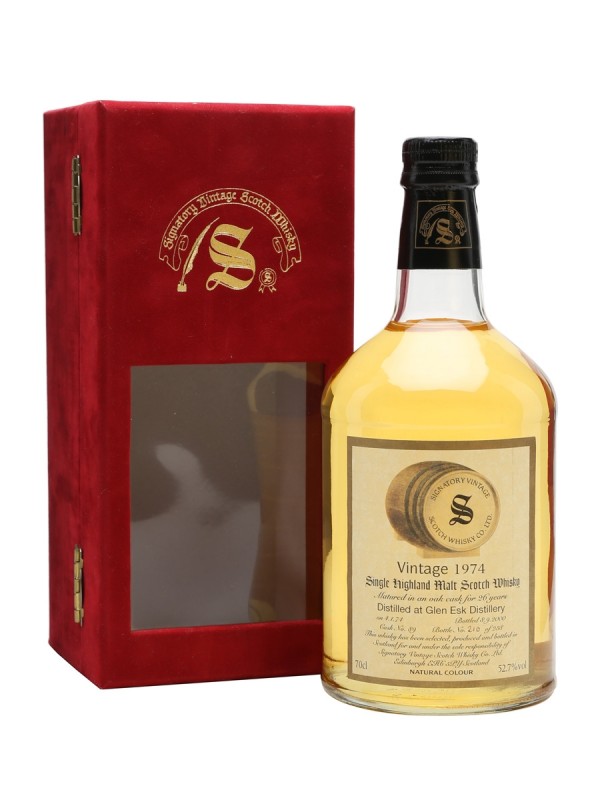 Glenesk 1974 26 Year Old Cask #89 Signatory