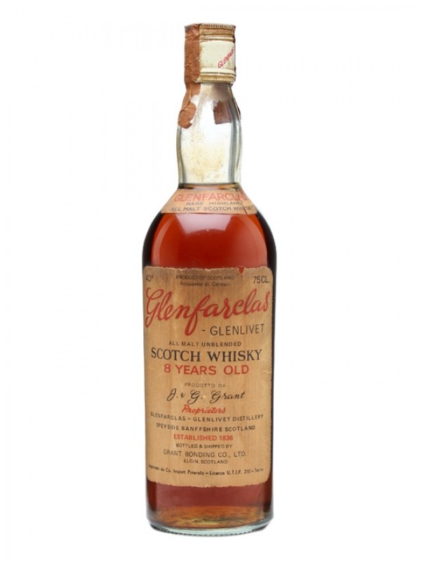 Glenfarclas Glenlivet 8 Year Old Bottled 1970s