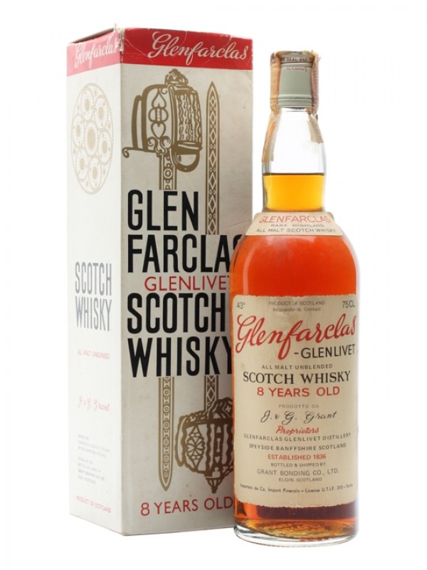 Glenfarclas Glenlivet 8 Year Old Bottled 1980's