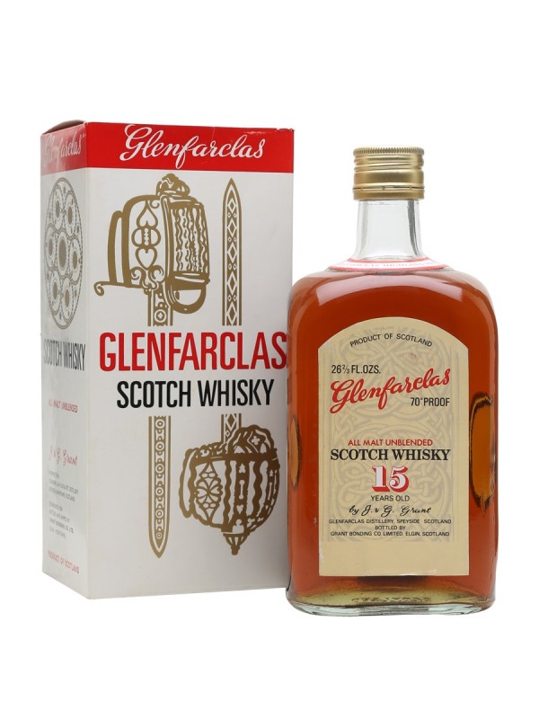 Glenfarclas 15 Year Old Bottled 1970's 75cl