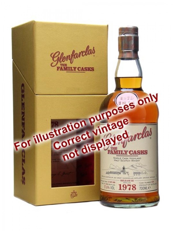 Glenfarclas 1957 Family Cask III Cask #2 Sherry Hogshead