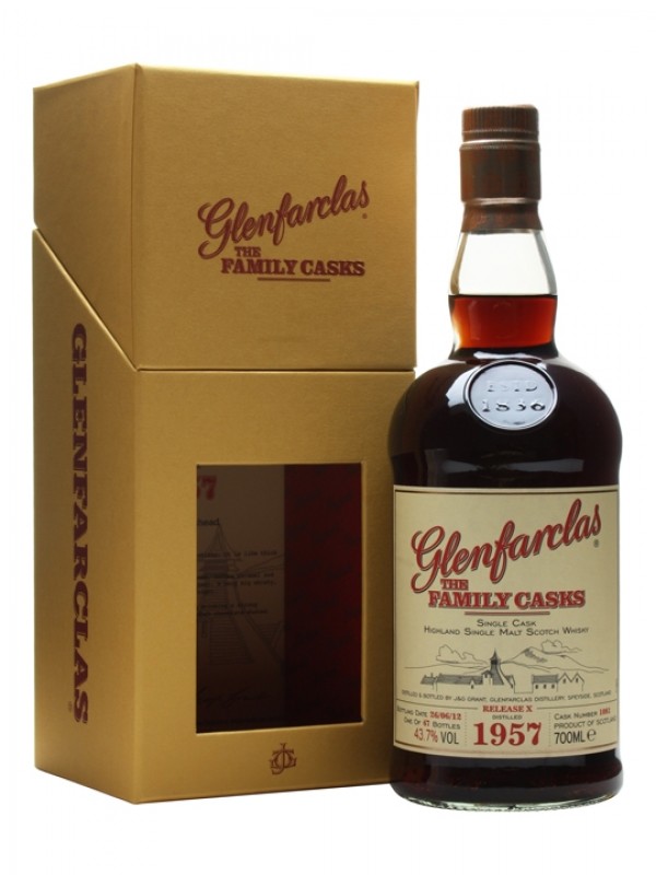 Glenfarclas 1957 Family Casks X Sherry Hogshead #1081 The Family Casks
