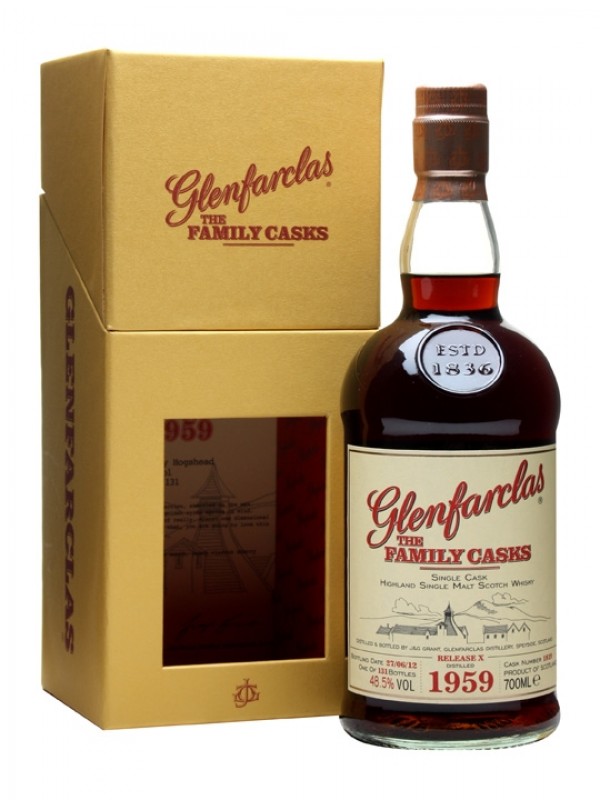 Glenfarclas 1959 Family Casks X Sherry Hogshead #1819 The Family Casks