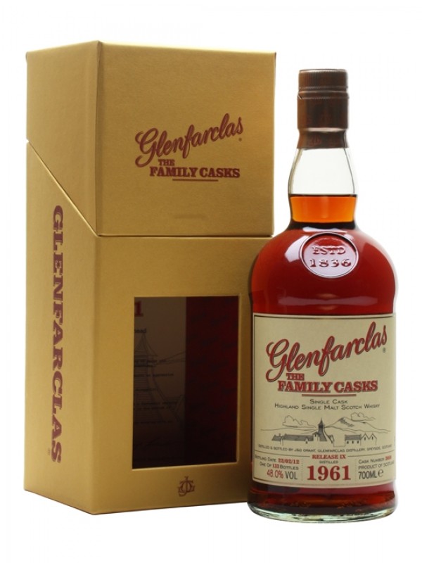 Glenfarclas 1961 Family Casks IX Sherry Hogshead The Family Casks