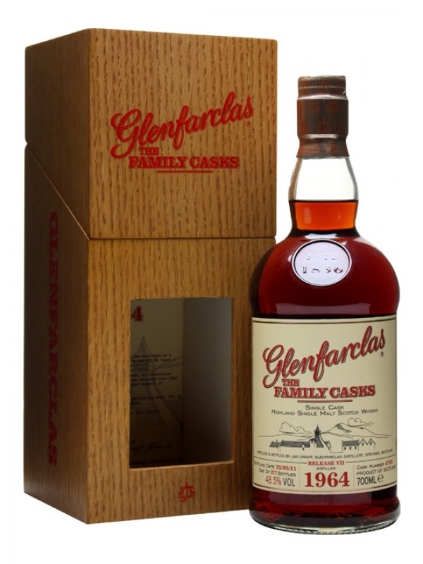 Glenfarclas 1964 Family Cask VII Sherry Butt #4719