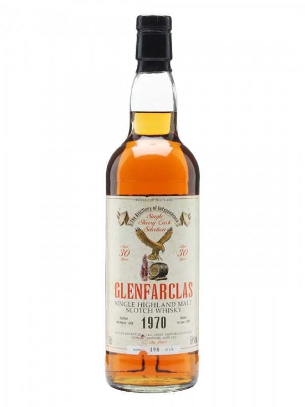 Glenfarclas 1970 30 Year Old Dark Sherry