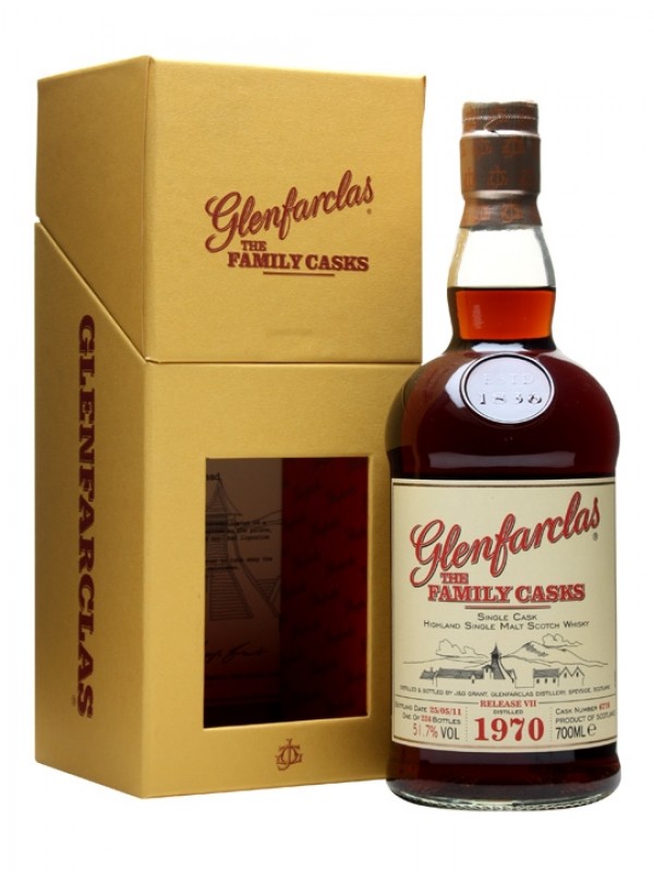Glenfarclas 1970 Bottled 2011 Family Casks VII