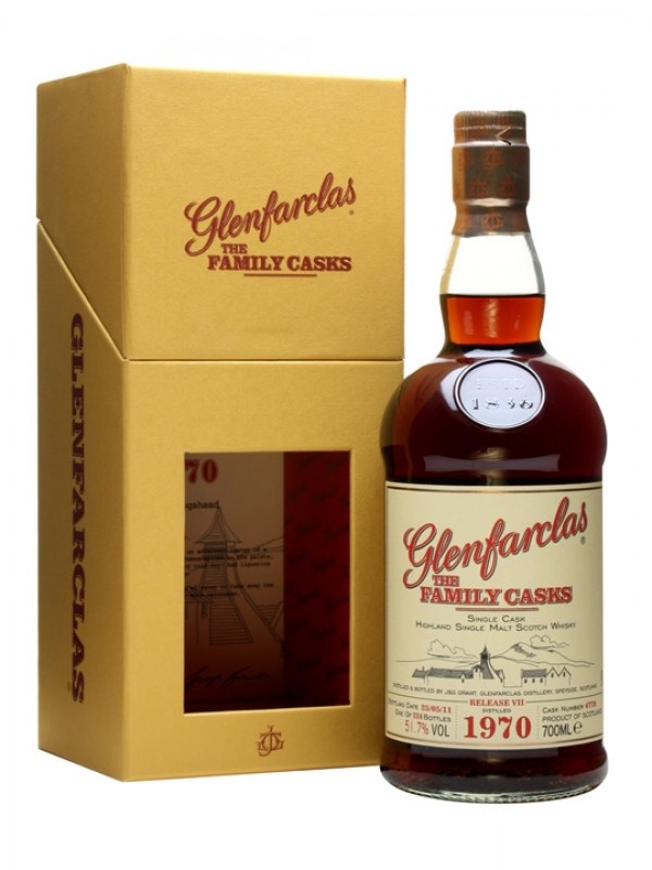 Glenfarclas 1970 33 Year Old Pale Sherry
