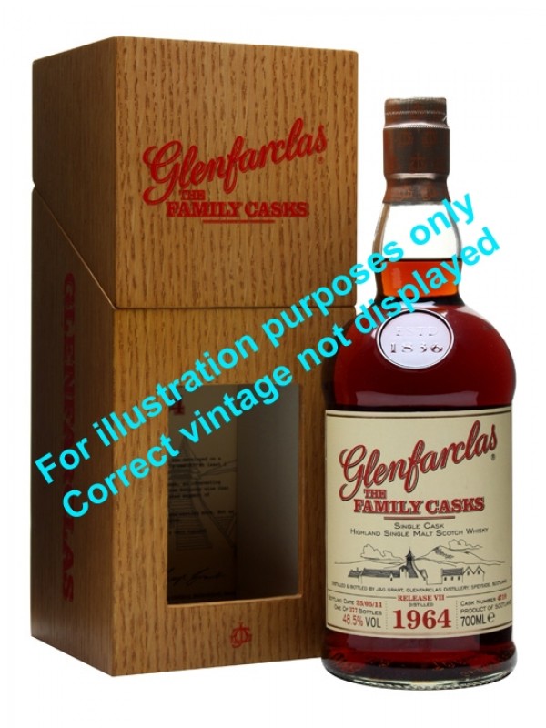Glenfarclas 1972 Family Casks VIII Sherry Butt #3547 The Family Casks