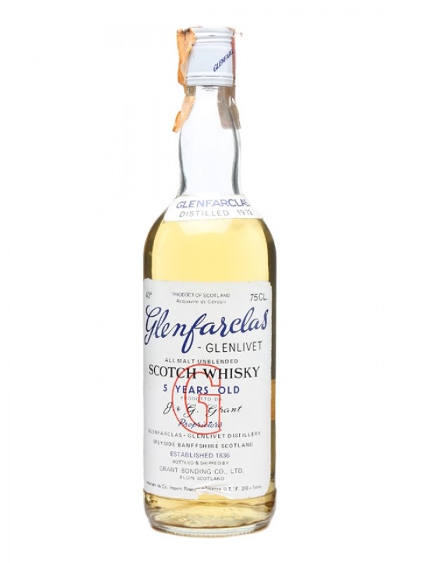 Glenfarclas Glenlivet 1972 5 Year Old
