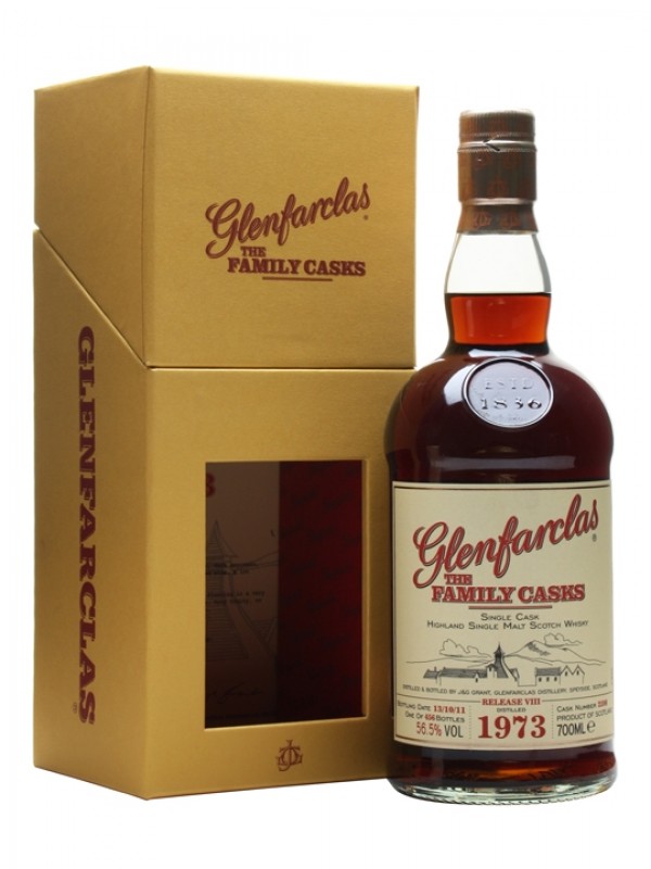 Glenfarclas 1973 Family Casks VIII Sherry Hogshead #2598 The Family Casks