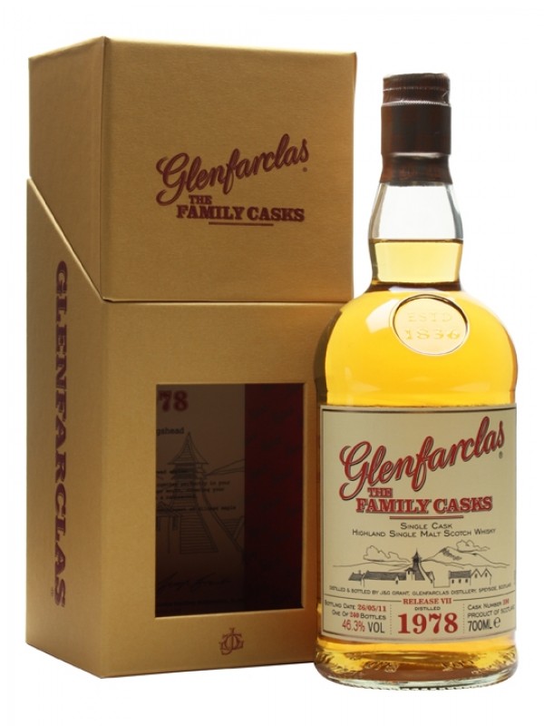 Glenfarclas 1978 Family Cask VII Refill Sherry Cask #590