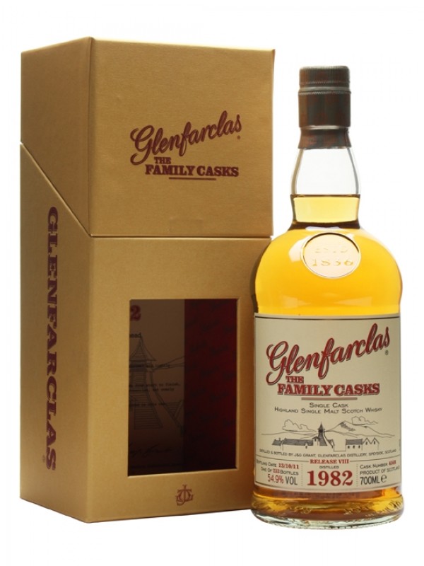 Glenfarclas 1982 Family Casks VIII Sherry Hogshead #4568 The Family Casks