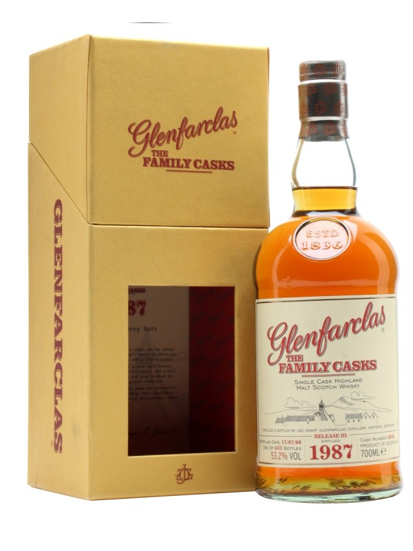 Glenfarclas 1987 Family Casks III Cask #3826