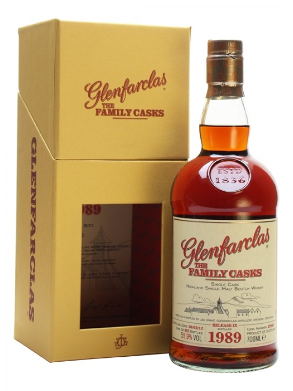 Glenfarclas 1989 Family Casks IX Sherry Butt #12989 The Family Casks