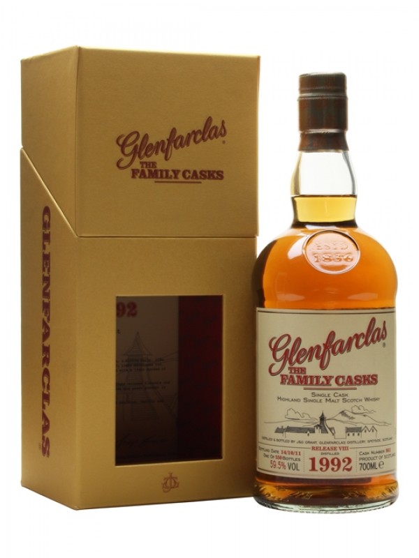 Glenfarclas 1992 Family Casks VIII Sherry Hogshead #861 The Family Casks