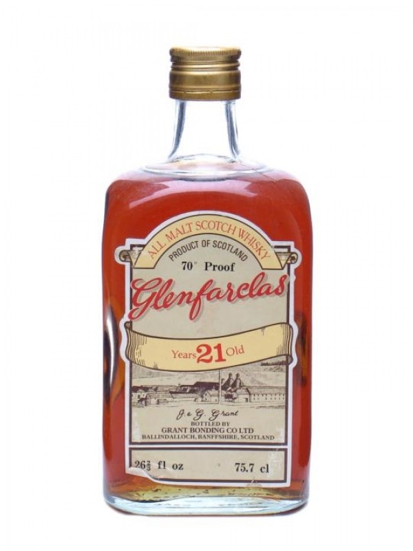 Glenfarclas 21 Year Old Bottled 1970's