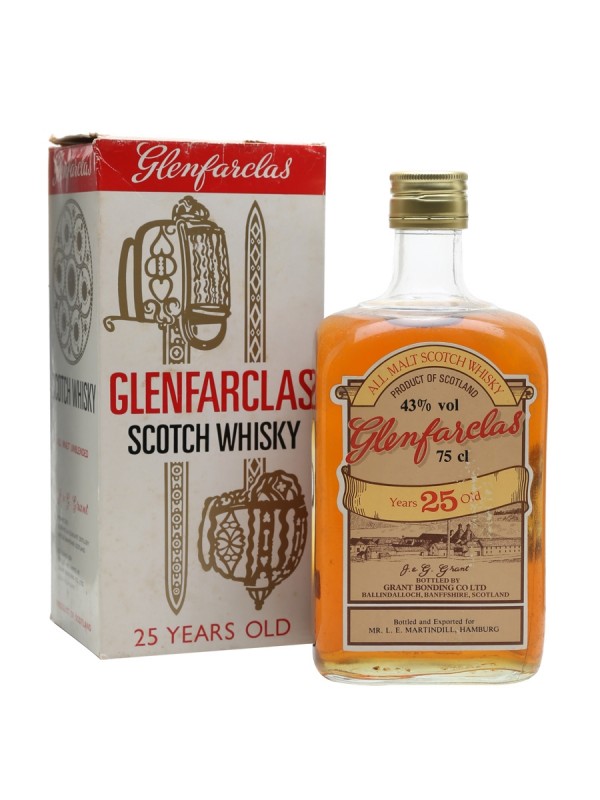 Glenfarclas 25 Year Old Bottled 1980's