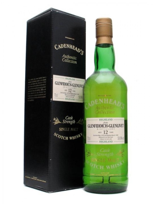 Glenfiddich 1979 12 Year Old Cadenhead's