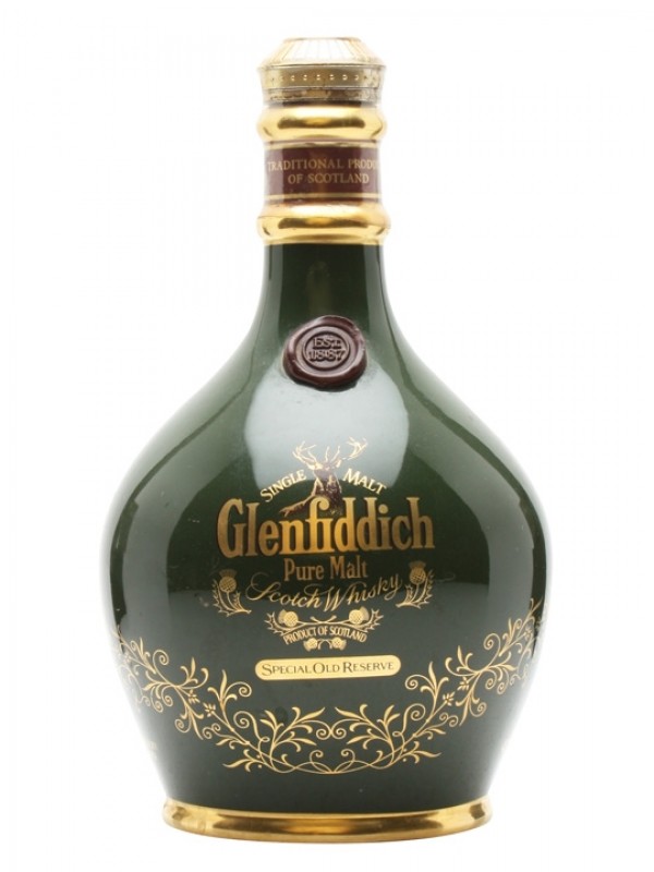 Glenfiddich 18 Year Old Green Spode Ceramic
