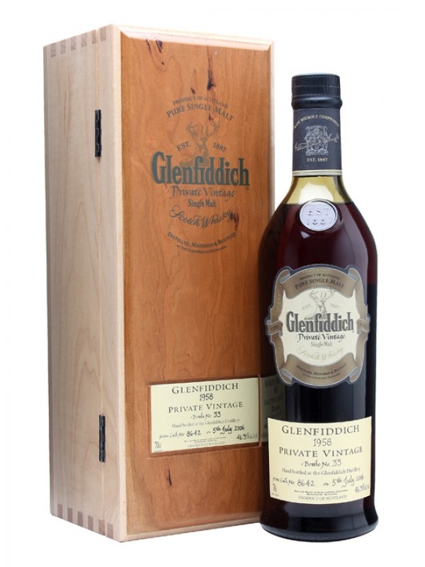 Glenfiddich 1958 Private Vintage Cask #8642