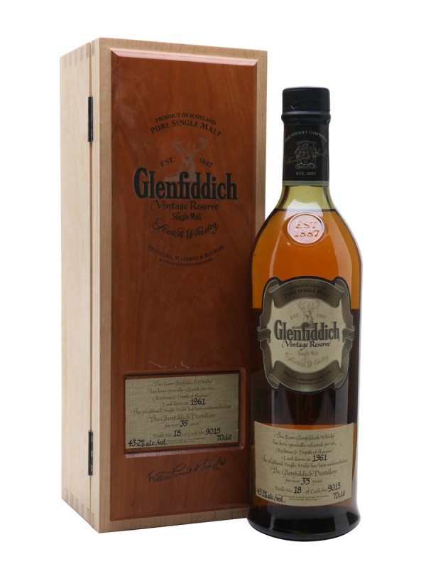 Glenfiddich 1961 35 Year Old Cask #9015
