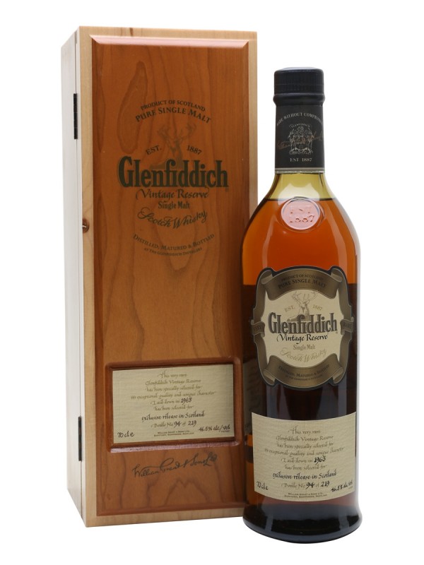 Glenfiddich 1963