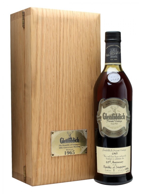 Glenfiddich 1965 Republic of Singapore 40th Cask #10836