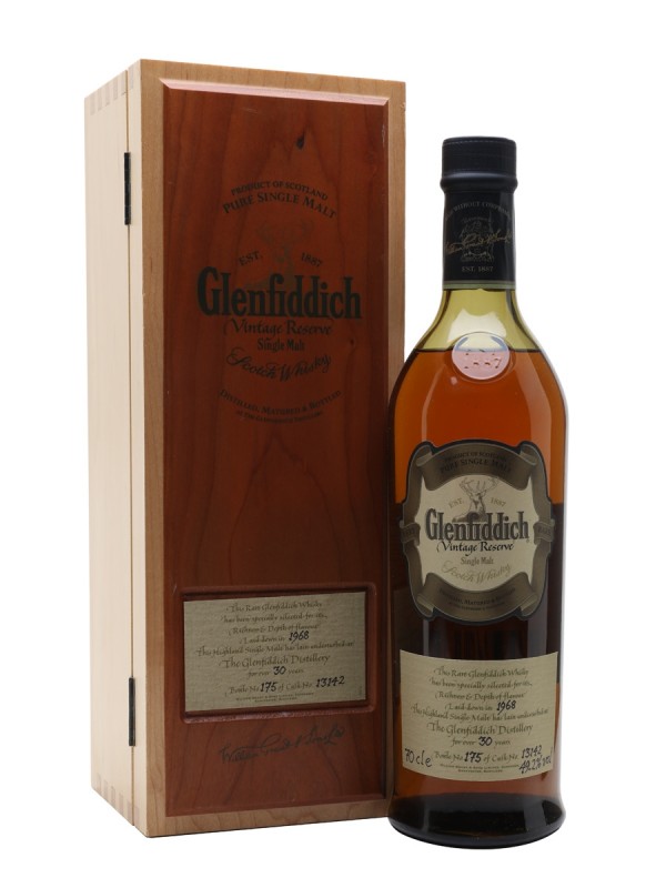 Glenfiddich 1968 30 Year Old Cask #13142