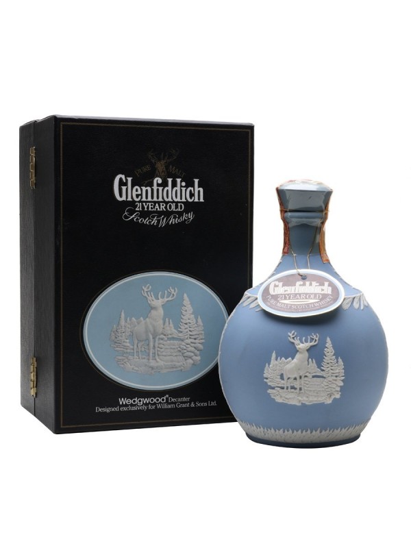 Glenfiddich 21 Year Old Wedgewood Decanter