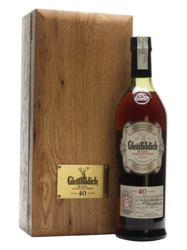 Glenfiddich 40 Year Old Bottled 2008