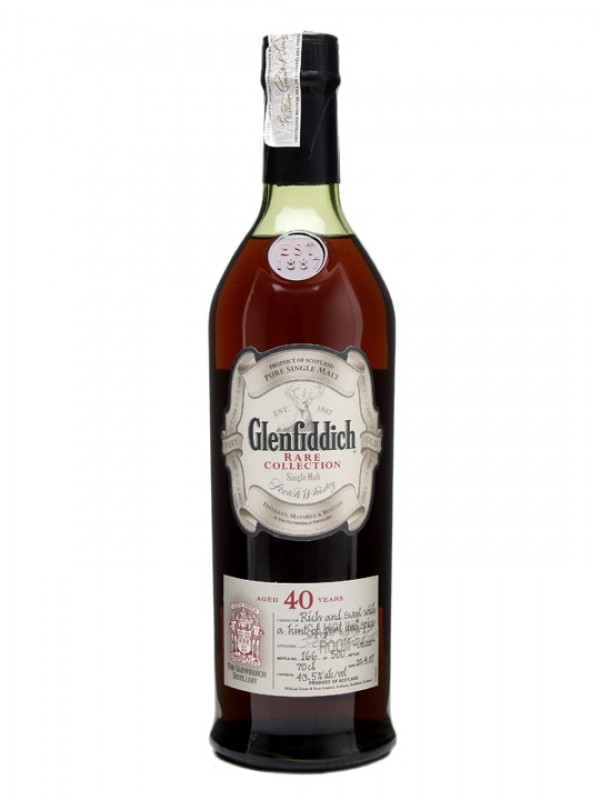 Glenfiddich 40 Year Old Bottled 2007