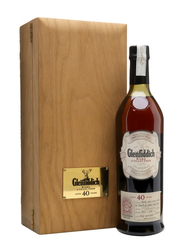 Glenfiddich 40 Year Old Rare Collection Bottled 2004