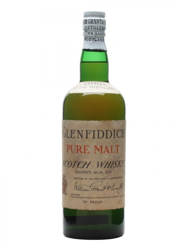 Glenfiddich Pure Malt Bottled 1930's