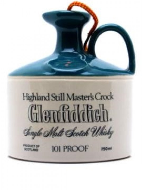 Glenfiddich 2 Tone Ceramic Bottled 1970's EMPTY