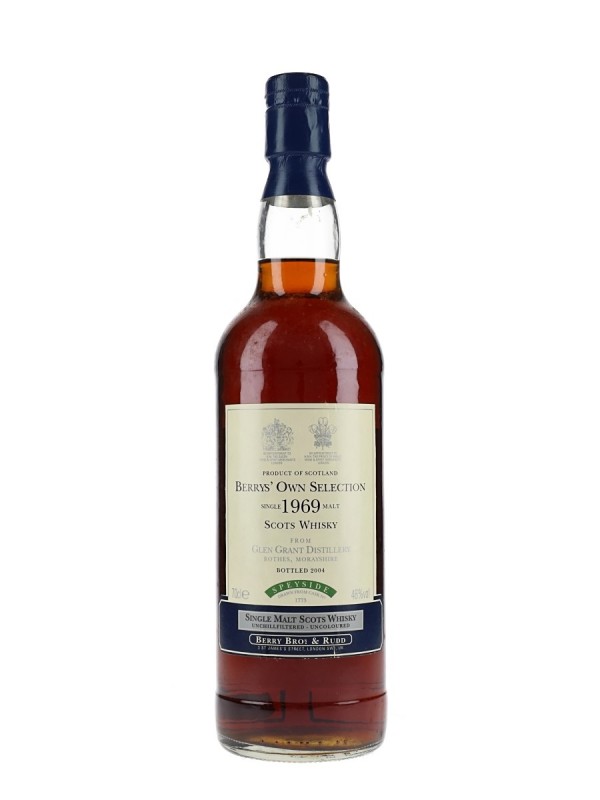 Glen Grant 1969 32 Year Old Berry Bros & Rudd