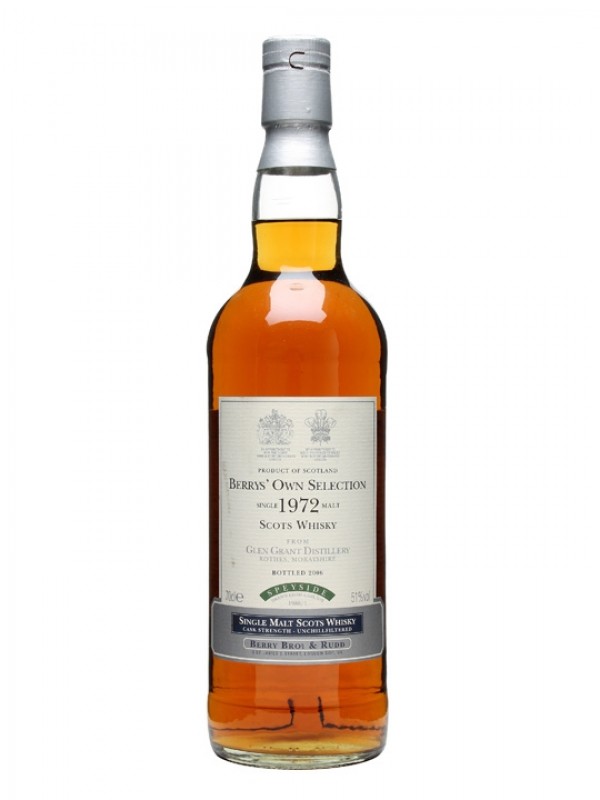 Glen Grant 1972 Sherry Casks #1980 1 Berry Bros & Rudd