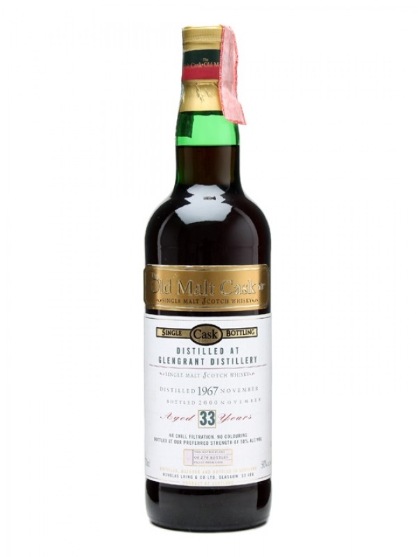 Glen Grant 1967 33 Year Old Dark Sherry Douglas Laing Old Malt Cask