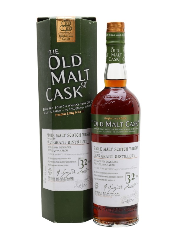 Glen Grant 1976 32 Year Old Sherry Butt Old Malt Cask Douglas Laing