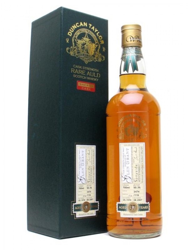 Glen Grant 1970 37 Year Old Duncan Taylor Rare Auld