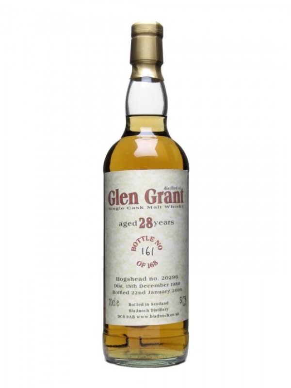 Glen Grant 1980 28 Year Old Independent Bottling