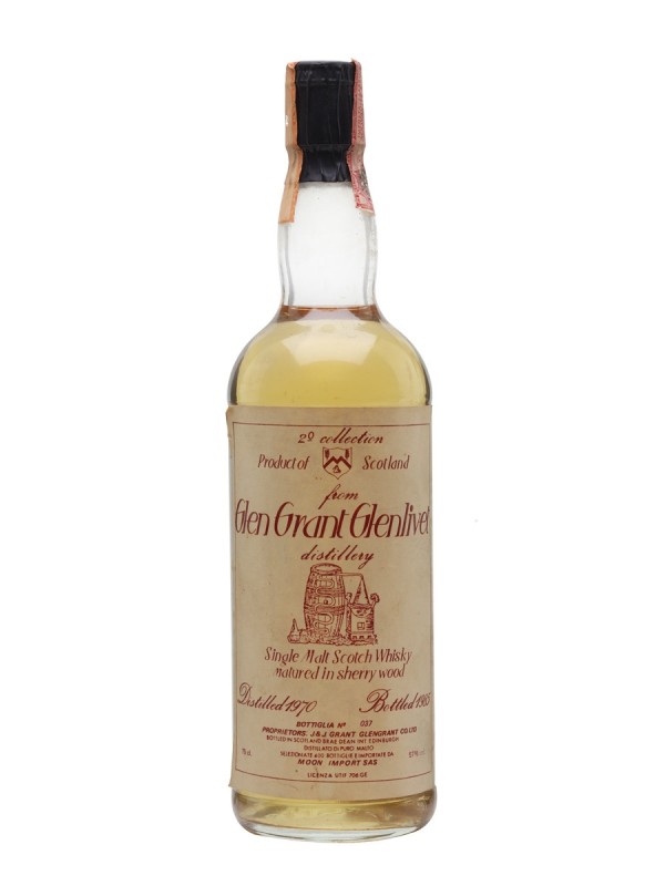 Glen Grant 1970 Sherry Bottled 1985 Moon Import
