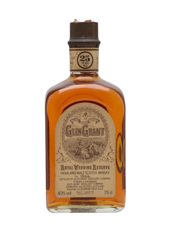 Glen Grant 25 Year Old Royal Marriage