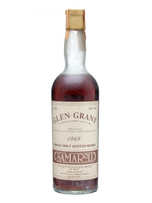 Glen Grant 1969 Bottled 1984 Sherry Cask Samaroli