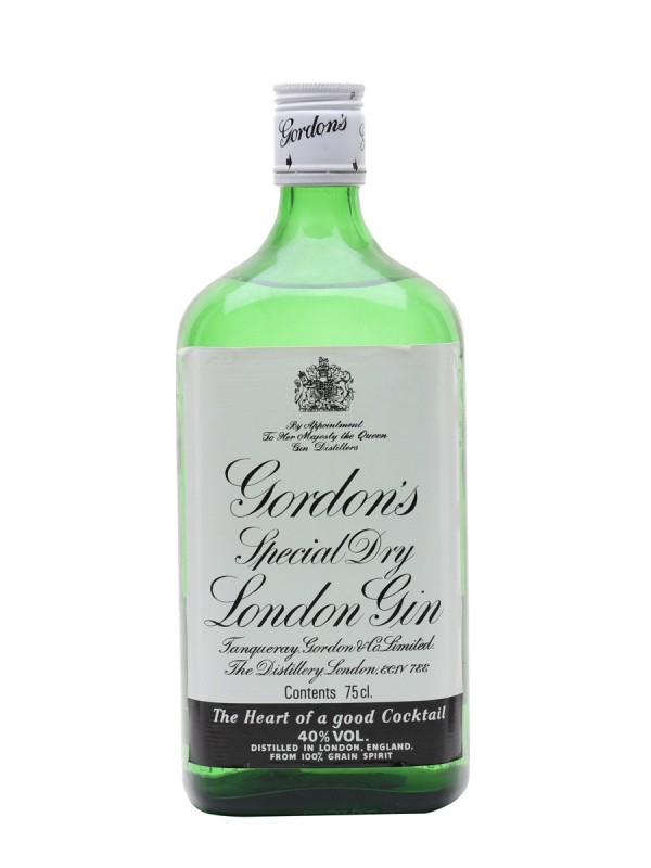 Gordon's Gin Bottled 1980s