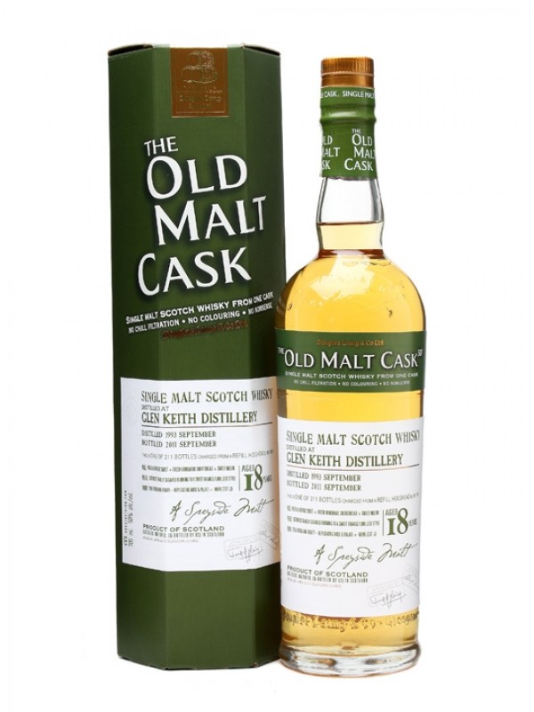 Glen Keith 1993 18 Year Old Old Malt Cask #7671 Douglas Laing