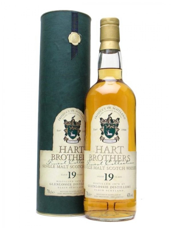 Glenlossie 1978 19 Year Old Hart Brothers