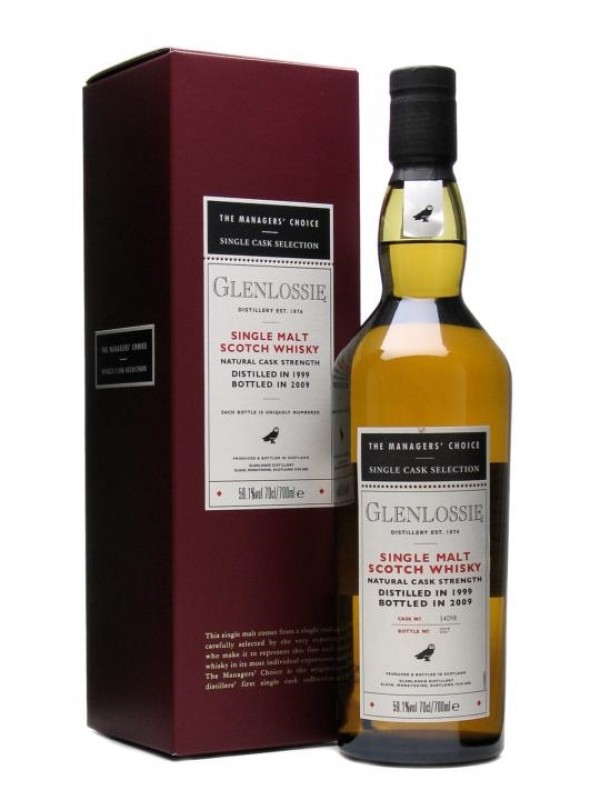 Glenlossie 1999 9 Year Old Managers Choice