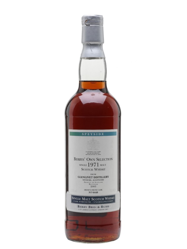 Glenlivet 1971 32 Year Old Berry Bros & Rudd