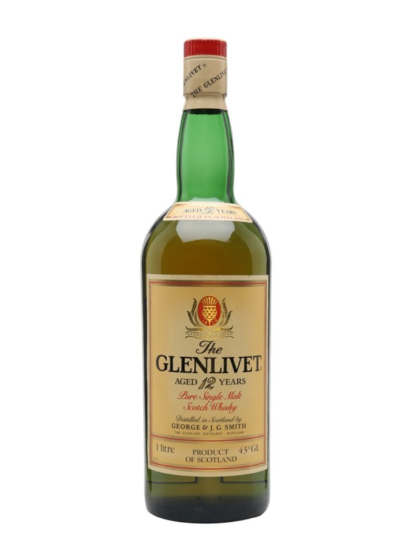 Glenlivet 12 Year Old 1970s